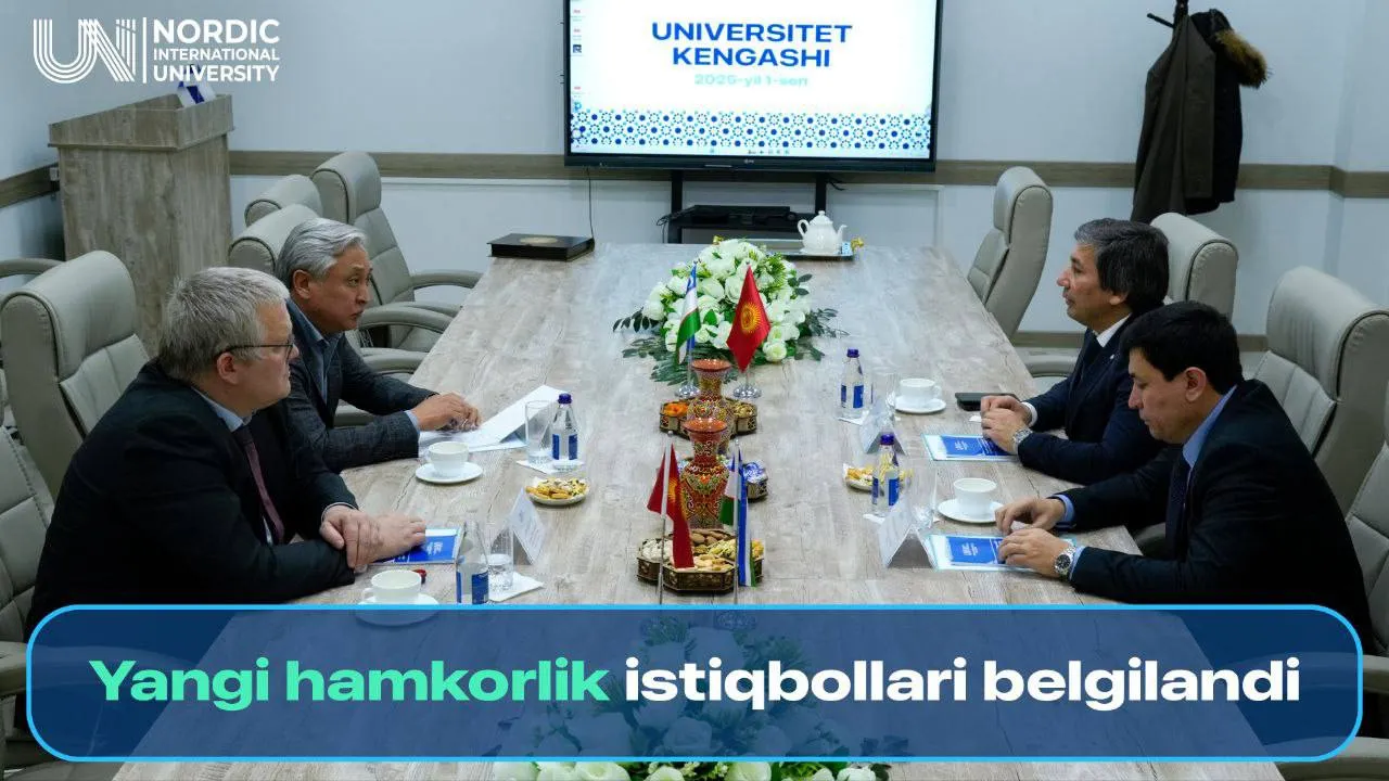 Nordik universitetida xalqaro hamkorlik sari yangi qadamlar