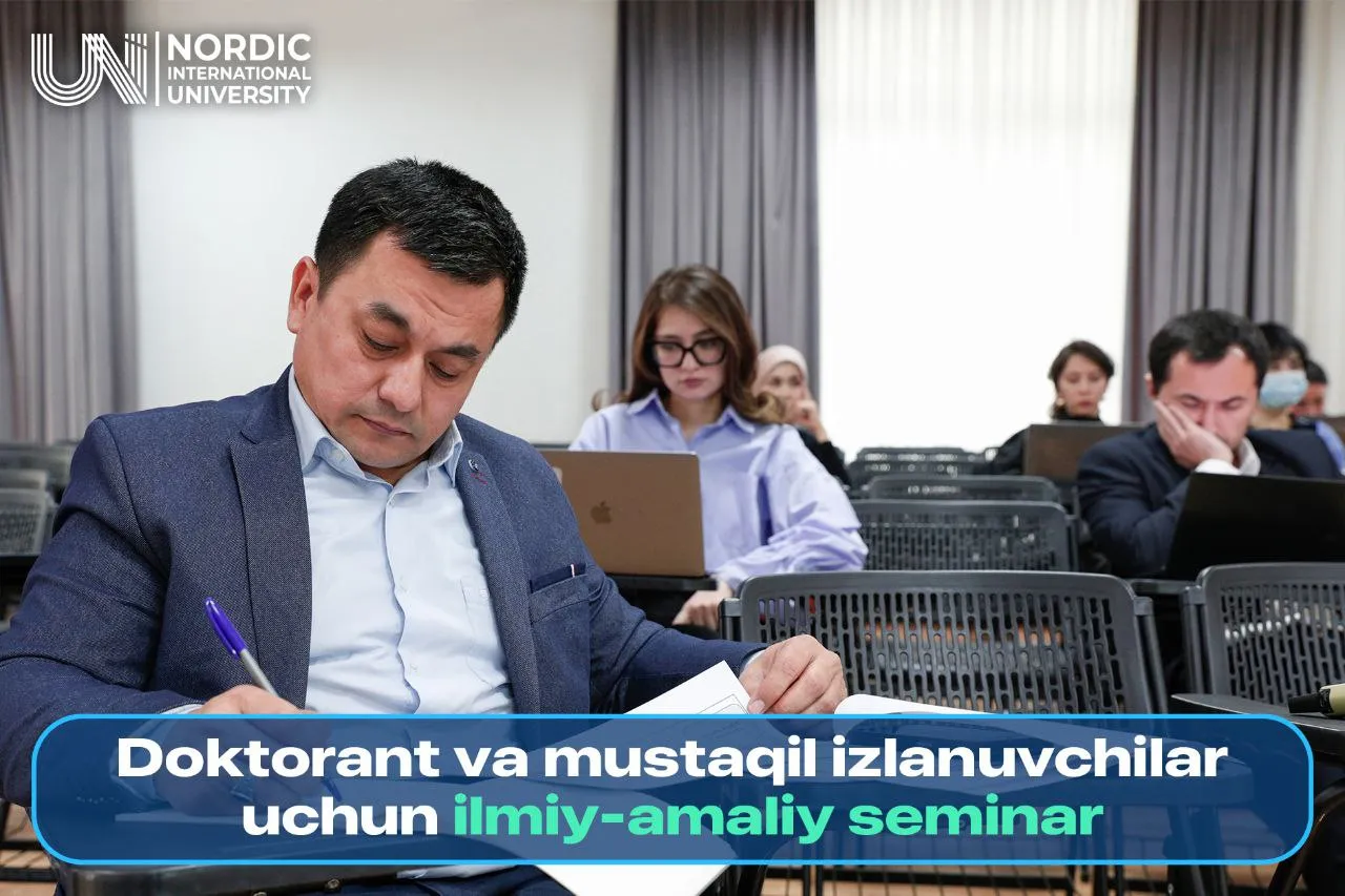 Doktorant va mustaqil izlanuvchilar uchun seminar o‘tkazildi