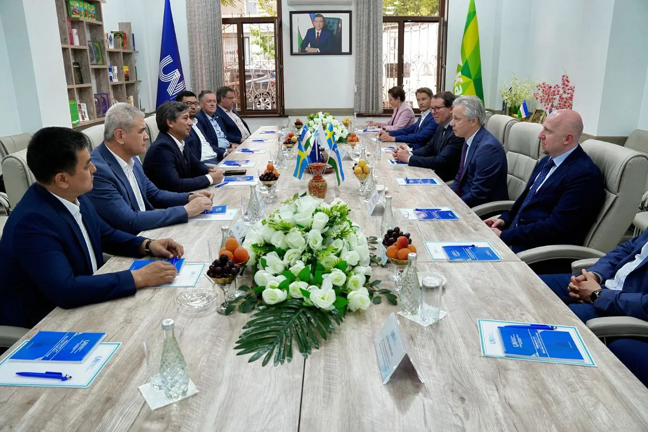 Shvetsiya delegatsiyasi Nordik universitetida: ta’lim va sanoat integratsiyasi yo‘lida muhim uchrashuv