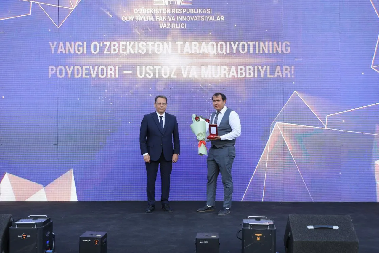 Congratulations on the honorable award!