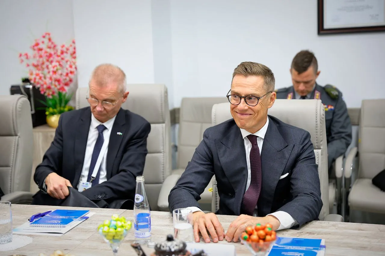 Visit of the President of Finland Alexander Stubb to the Nordic International University within the framework of his official visit to Uzbekistan