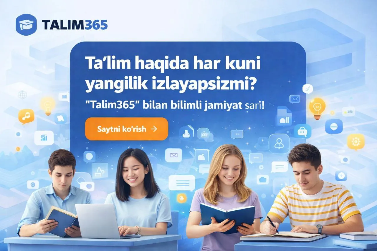 Nordikdan yangi ta’lim platformasi: talim365.uz!